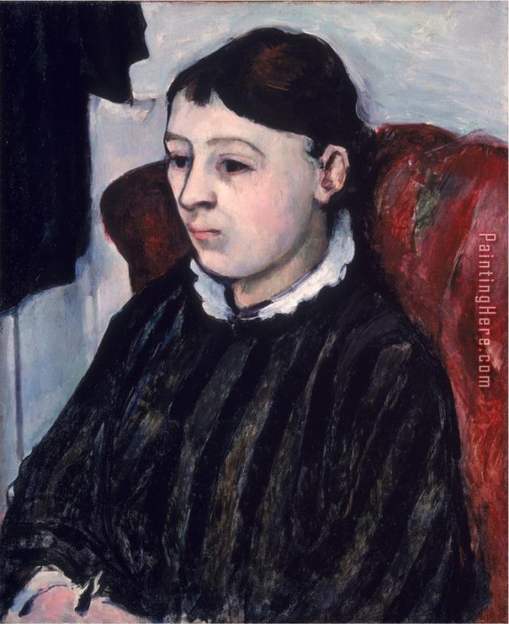 Paul Cezanne Madame Cezanne C 1883 85